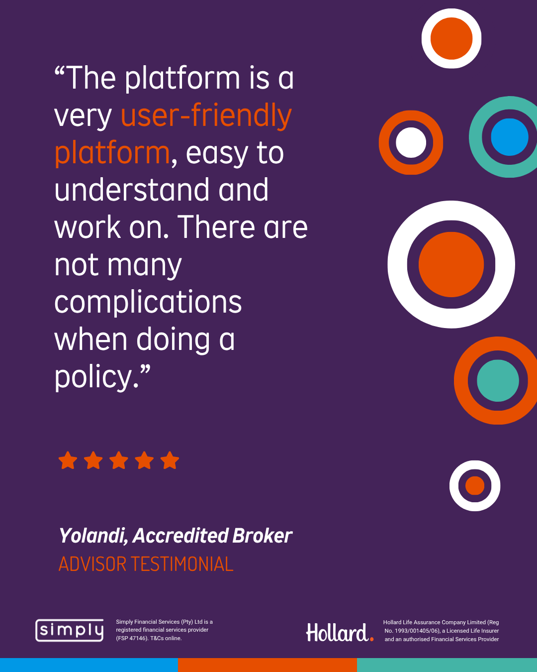 Yolandi, accredited broker: a very user-friendly platform