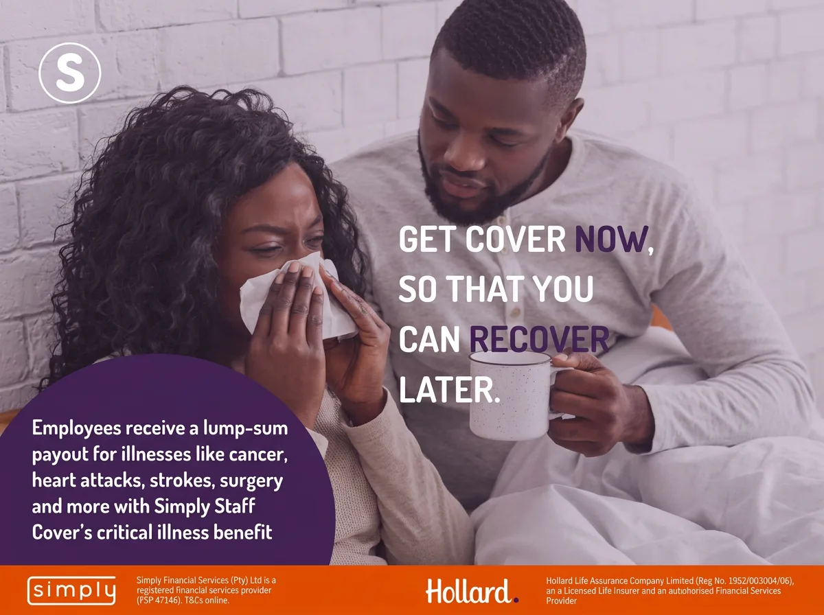 Get cover now, so that you can recover later